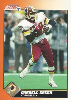 Darrell Green Washington Redskins 1991 Score NFL #346